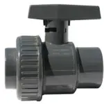 Vanne 1/4 tour simple union taraudé 3"pvc