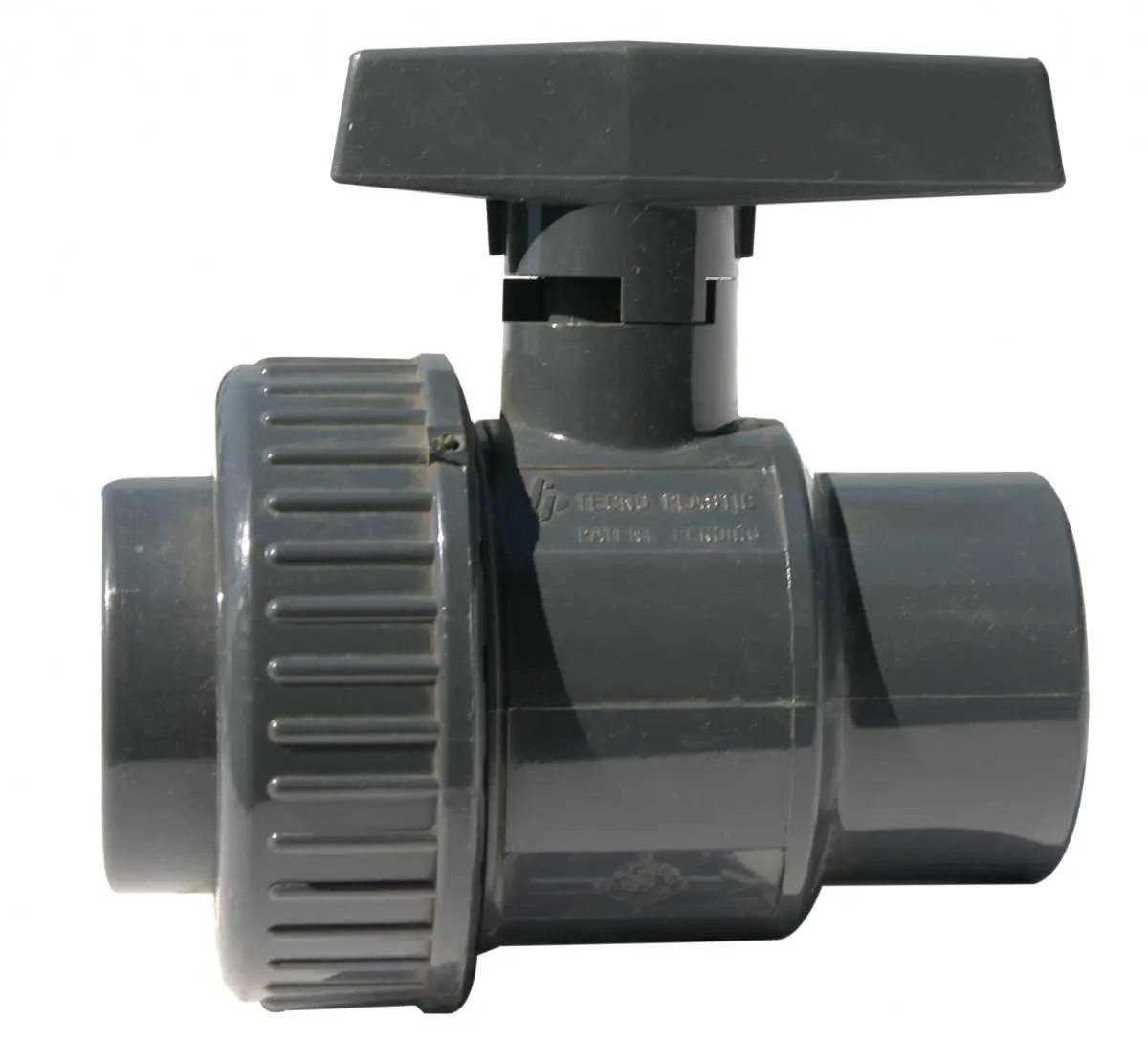 110769 Vanne 1/4 tour simple union taraudé 3"pvc – Image 1