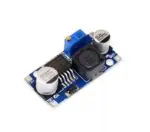 Module électronique bleu avec potentiomètre et composants