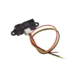 Capteur de distance infrarouge avec fils rouge, jaune et noir
