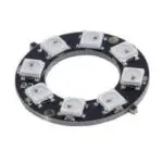 carte rond led - Carte Rond 8 x LED SMD RVB 5050 – 8 bits WS2812 - Didactico Tunisie