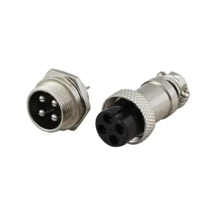 connecteur aviation gx12 - Didactico Tunisie