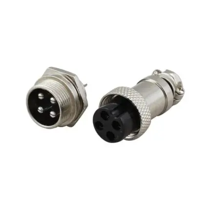 connecteur aviation gx12 - Didactico Tunisie