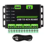 Convertisseur USB vers 4 canaux RS485 avec câble USB