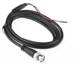 cordon bnc 60v - Cordon de test BNC Hirschmann Noir 60V c.c long. 1.2m - Didactico Tunisie