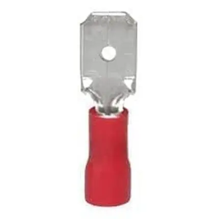 cosse male rouge - Cosse Fiche Male Rouge MDD1.25-250 - Didactico Tunisie
