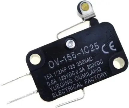 micro interrupteur v-155-1c25 - Micro interrupteur de fin de course V-155-1C25 N-E-B - Didactico Tunisie