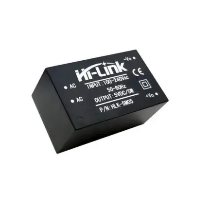 module alimentation isolé - Module d’Alimentation Isolé HLK-5M05 Vin=240VAC; Vout=5VDC/5W - Didactico Tunisie