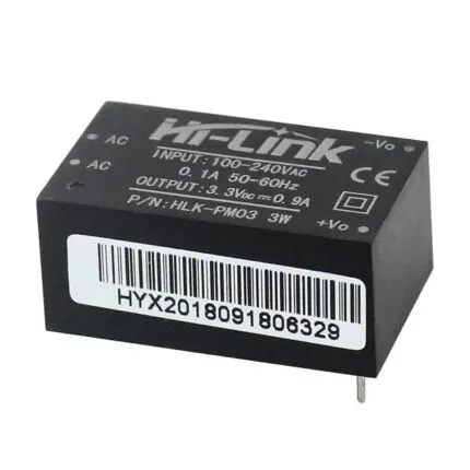 module alimentation isolé - Module d’Alimentation Isolé HLK-PM03 Vin=220VAC;Vout=3.3VDC - Didactico Tunisie
