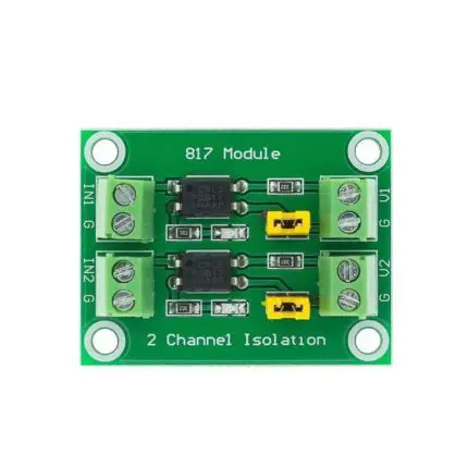 module optocoupleur pc817 - Module d’isolement optocoupleur 2 canaux PC817 - Didactico Tunisie