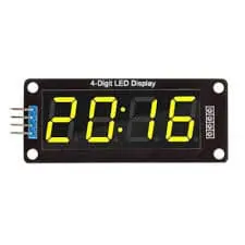 module affichage tm1637 - Module d’affichage LED jaune à 4 chiffres TM1637, 0.56 - Didactico Tunisie