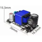 module alimentation abaisseur - Module d’alimentation Abaisseur 220V AC à 5V DC 2A 10W - Didactico Tunisie