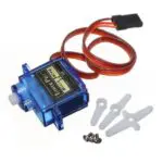 Micro servo SG90 avec accessoires et câblage