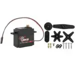 Servo moteur 15KG avec divers bras et vis de fixation