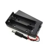 support batterie 2x18650 - Support Batterie 2 x 18650 avec connecteur DC - Didactico Tunisie