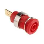 connecteur femelle fiche - Connecteur Femelle de fiche banane 2 mm rouge - Didactico Tunisie