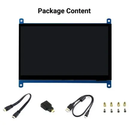 ecran tactile raspberry - Ecran tactile IPS LCD 7 pouces HDMI 1024×600 pour Raspberry - Didactico Tunisie