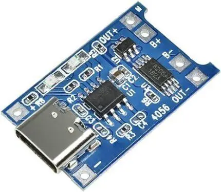 carte charge tp4056 - Carte de charge de batterie Li-Ion TP4056 1A Micro USB - Didactico Tunisie