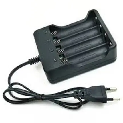 chargeur batterie 18650 - Chargeur quatre batterie 18650 3,7V - Didactico Tunisie