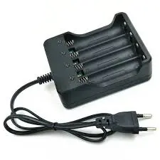chargeur batterie 18650 - Chargeur quatre batterie 18650 3,7V - Didactico Tunisie