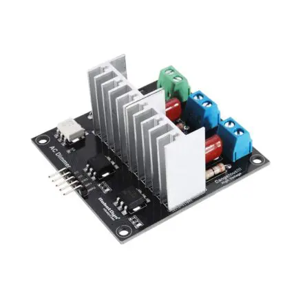 gradateur lumière ac - Module de gradateur de lumière AC pour contrôle PWM 2 CH – 3.3v/5v AC , 220v/110v - Didactico Tunisie