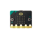 Carte micro:bit avec boutons et connecteurs dorés
