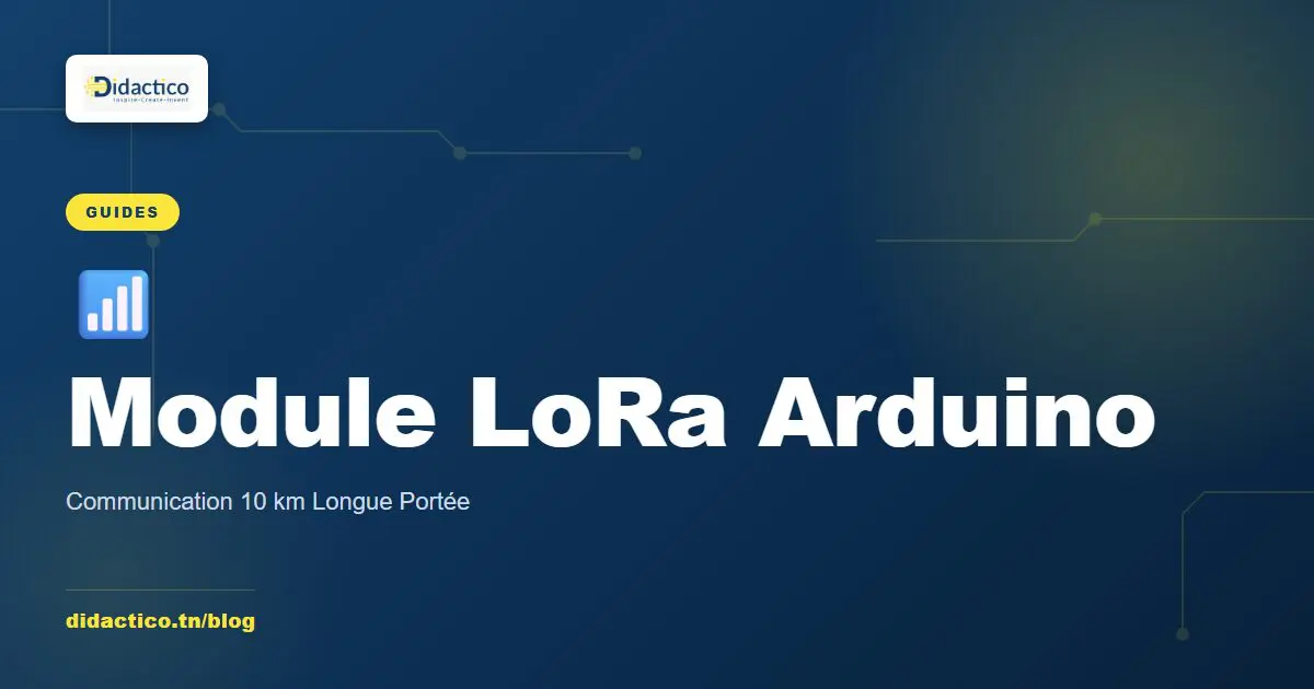 Module LoRa Arduino SX1276 : Communication 10 km Longue Portée