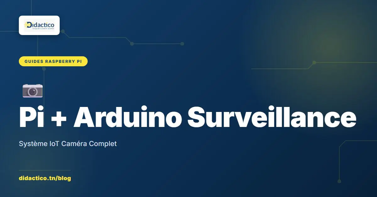 Raspberry Pi + Arduino : Système de Surveillance IoT Complet en Tunisie