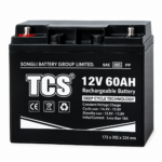 Batterie rechargeable ACID 12V 60AH TCS 173x202x224MM