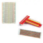Kit carte de dérivation GPIO de type T avec câble à 40 broches et Plaque d'essai 400 pt pour Raspberry Pi 3