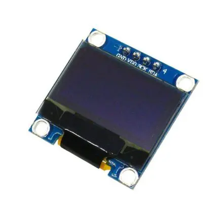 Ecran OLED Blanche 0,96"+ I2C SSD1306 4pin ( Avec VCC GND)