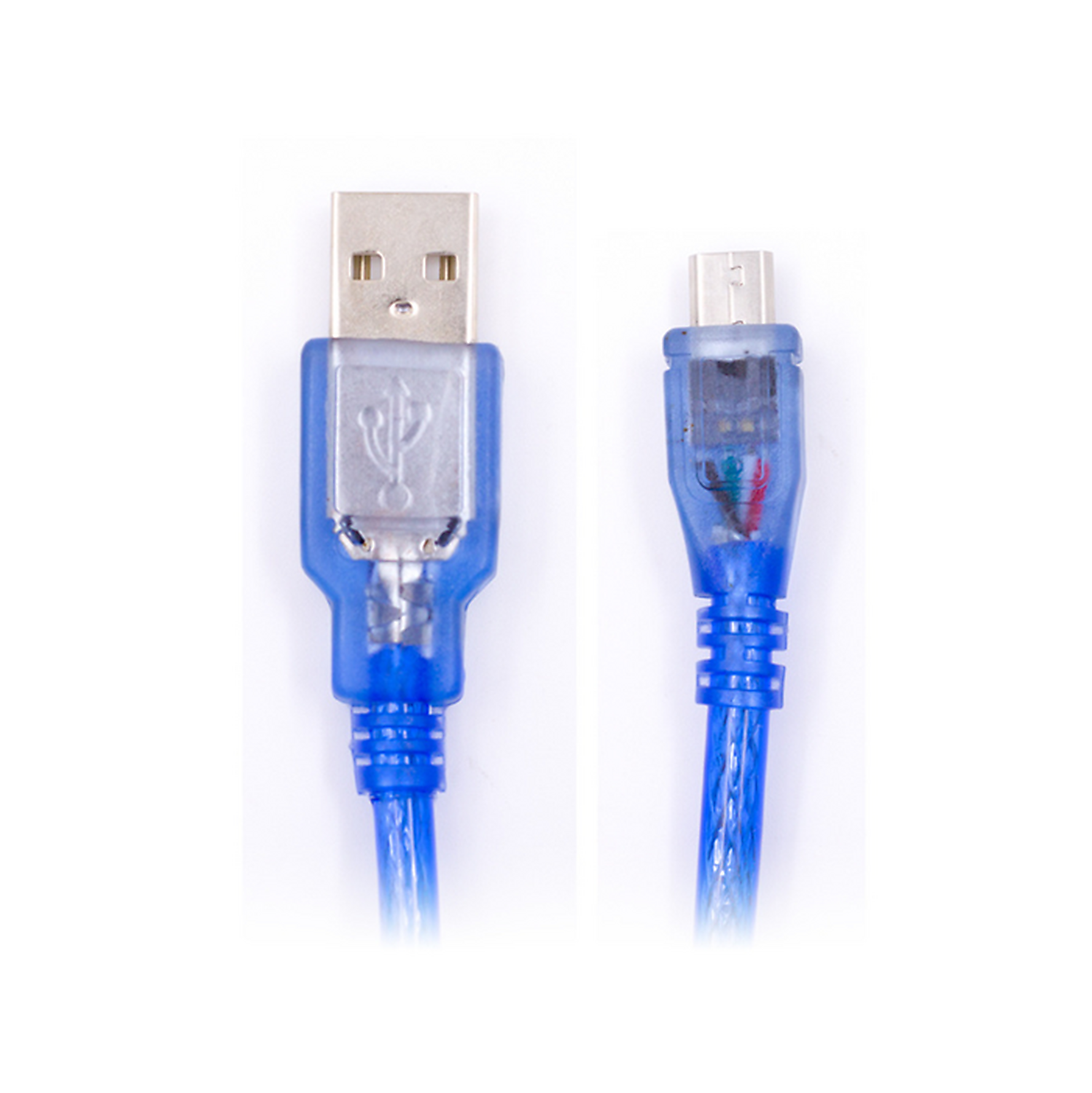 câble usb micro - Cable USB vers Micro USB 0.5m Bleu - Didactico Tunisie