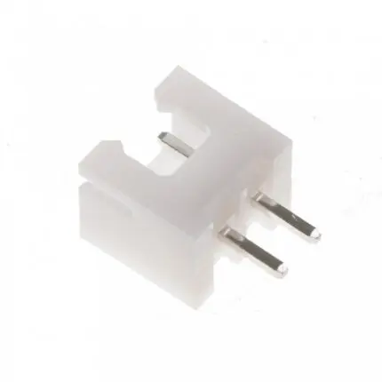 connecteur embase droit femelle jst xh2.54mm - Connecteur d’embase droit Femelle JST XH2.54MM – 2Pin - Didactico Tunisie