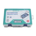 Kit Arduino Mega avec microcontrôleur, nombreuses broches, connectivité USB, idéal pour projets éducatifs et robotiques.