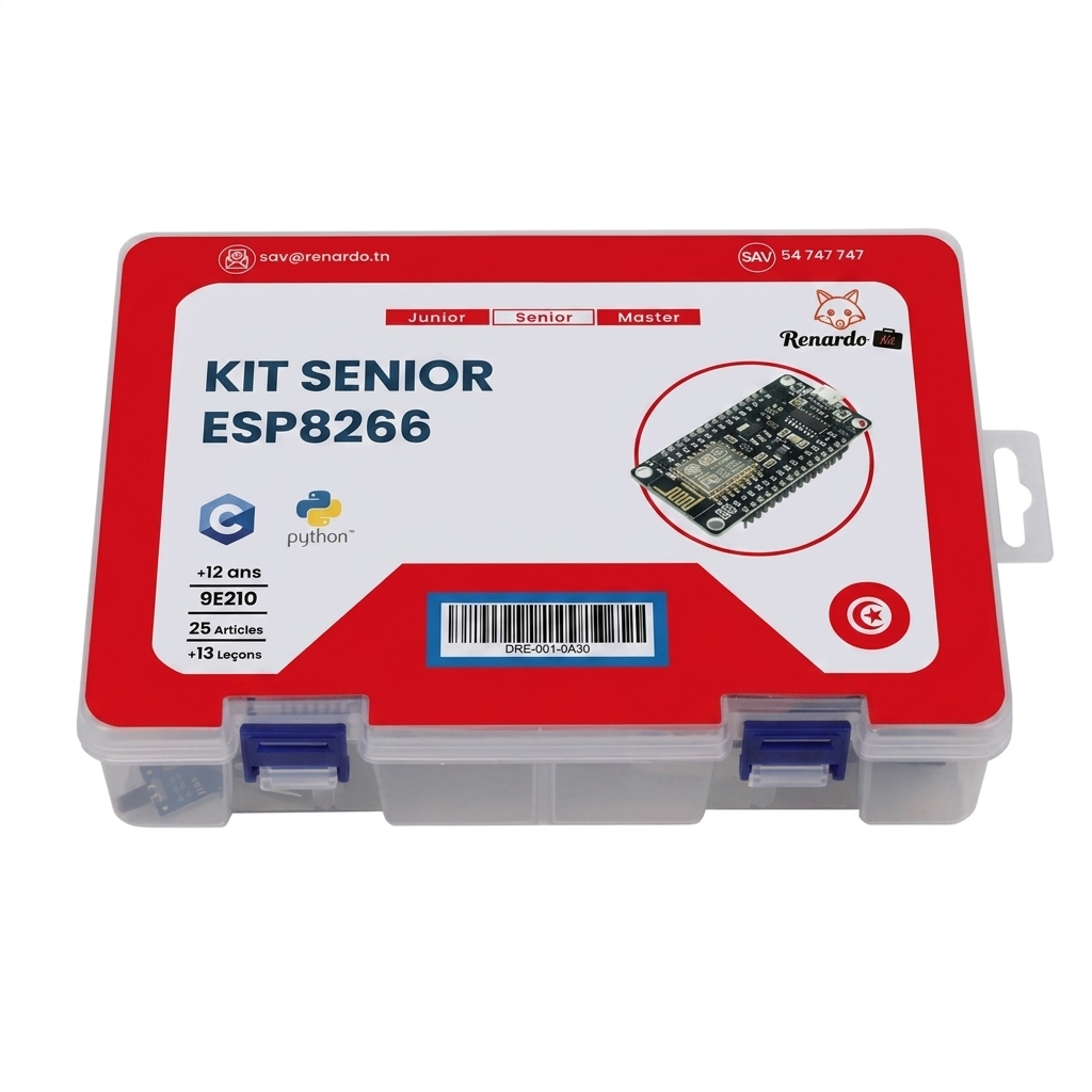 Boîte de kit Senior ESP8266 avec composants électroniques