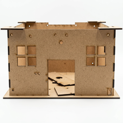 Kit smart home didactique avec modules électroniques et documentation, idéal pour étudiants et makers.