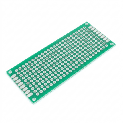 plaque perforee 3x7 - Plaque perforee 3×7 cm verte Double face - Didactico Tunisie