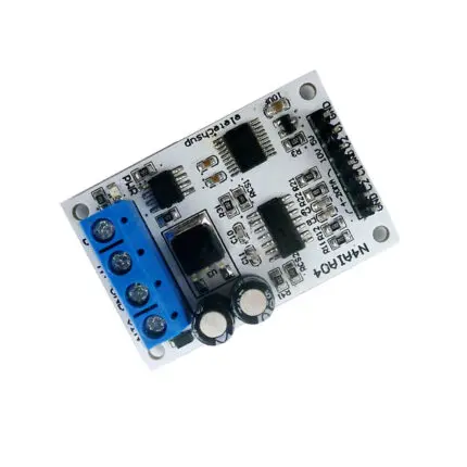 Module switch multifonction RS485 TTL 232 avec connecteurs pour communication série, design compact et intégré.