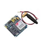 Module shield SIM900A bleu avec antenne et connecteur carte SIM pour Arduino