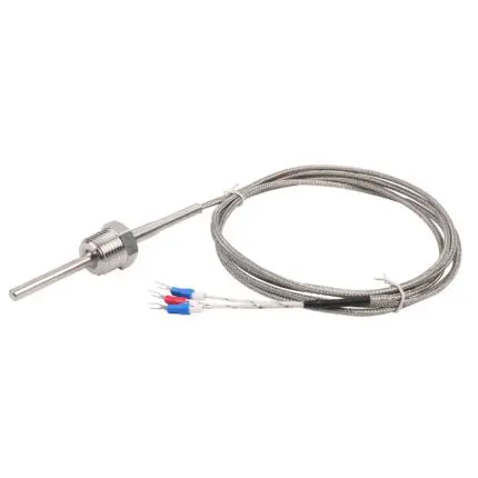 sonde température pt100 - Sonde de Température PT100 LONG 5cm- 4M SPT-03/L50 - Didactico Tunisie