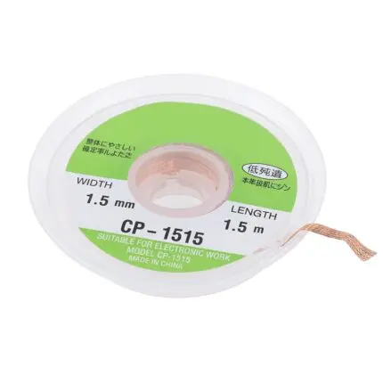 Tresse a dessouder 1.5mm L=1.5m