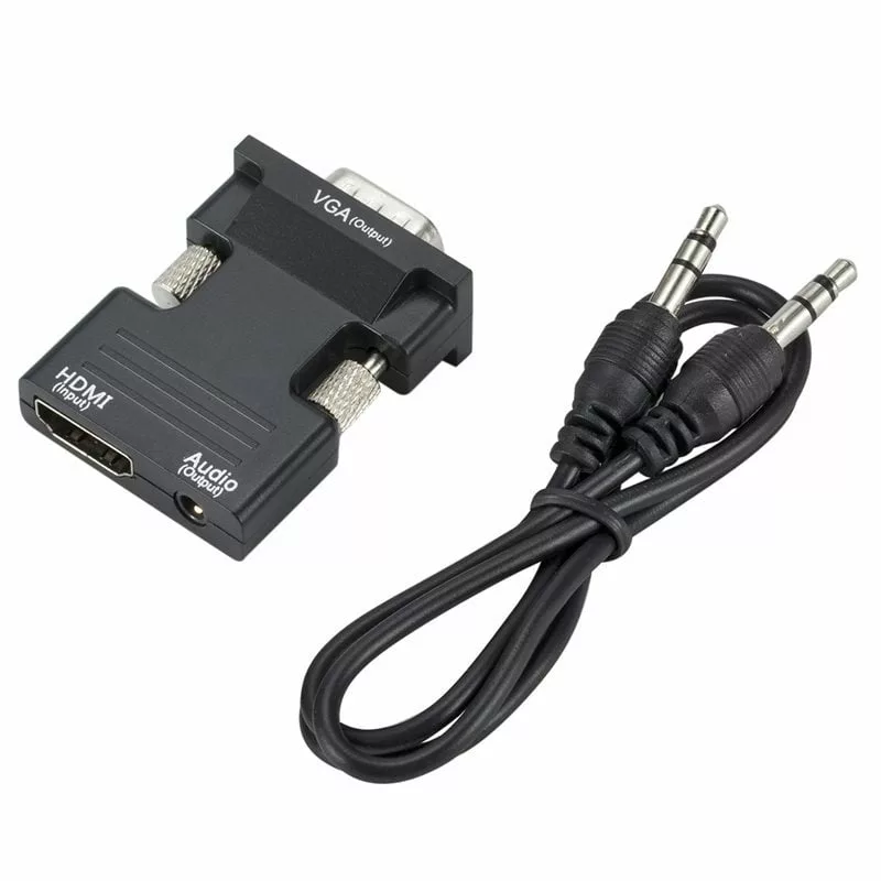 Adaptateur HDMI /VGA Output avec audio DIDACTICO TUNISIE