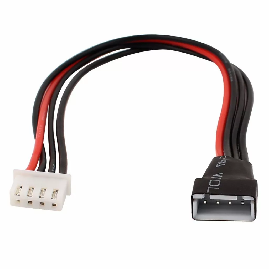 Cable Chargeur de batterie Lipo JST-XH 3S 22AWG 20cm DIDACTICO TUNISIE