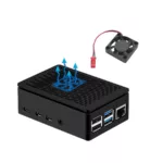 Boitier ABS noir pour raspberry Pi4 DIDACTICO TUNISIE