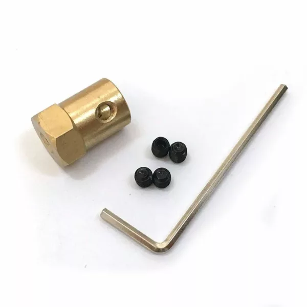 Accouplement 5mm pour fixation moteur longueur 18mm DIDACTICO TUNISIE