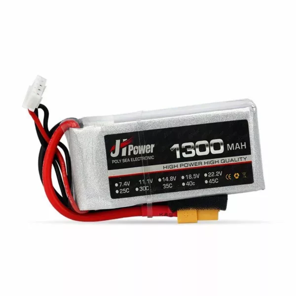 Batterie LIPO 4S 1300mAh 100C 14.8V T/XT60 DIDACTICO TUNISIE