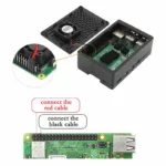 Boitier ABS noir pour raspberry Pi4 DIDACTICO TUNISIE