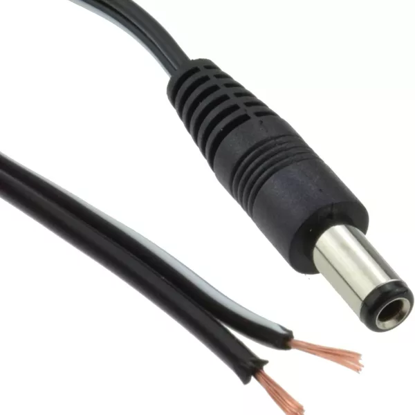 Cable DC Male 12V 5A - 5.5mm x 2.5mm DIDACTICO TUNISIE