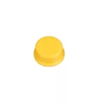 Capuchon rond jaune 12x12x7.3 mm pour interrupteur tactile carré DIDACTICO TUNISIE