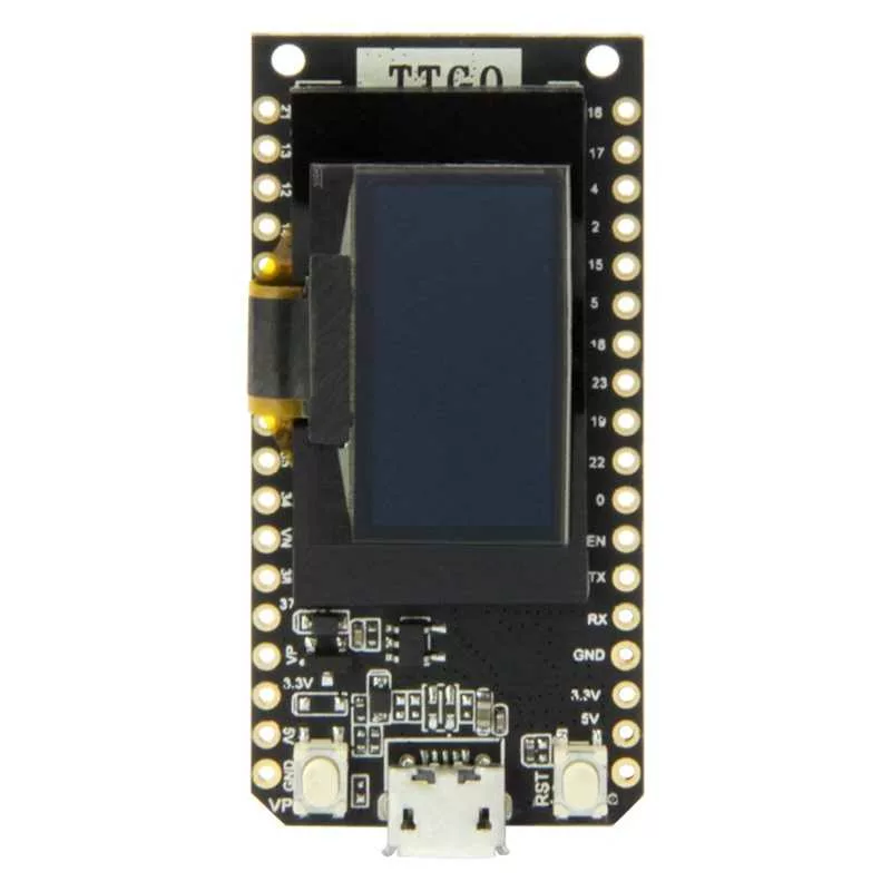 Carte développement TTGO LoRa 868Mhz ESP32 avec OLED 0.96 pouces DIDACTICO TUNISIE